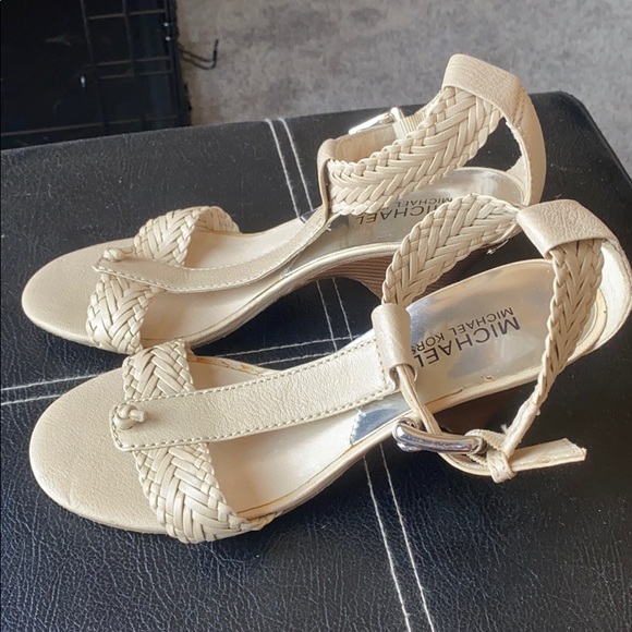 Michael Kors Kitten Heel Sandals - Picture 2 of 7